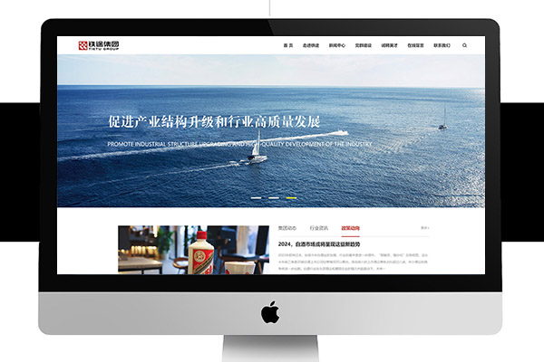 集团网站建设案例